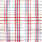 Red w/ Navy Blue Mini Grid Check Giza 45 Egyptian Cotton Dress Shirt Cloth