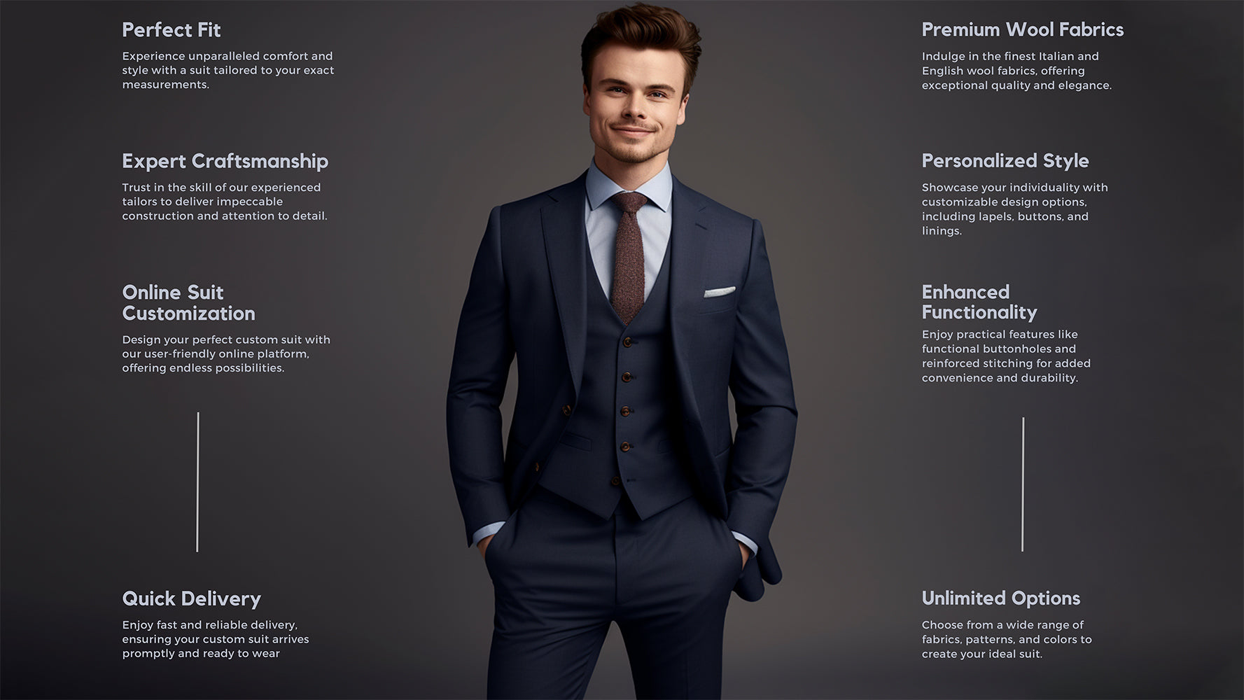 Westwood Hart Custom Suits Hand Tailored Suits for Men A Suit Shop