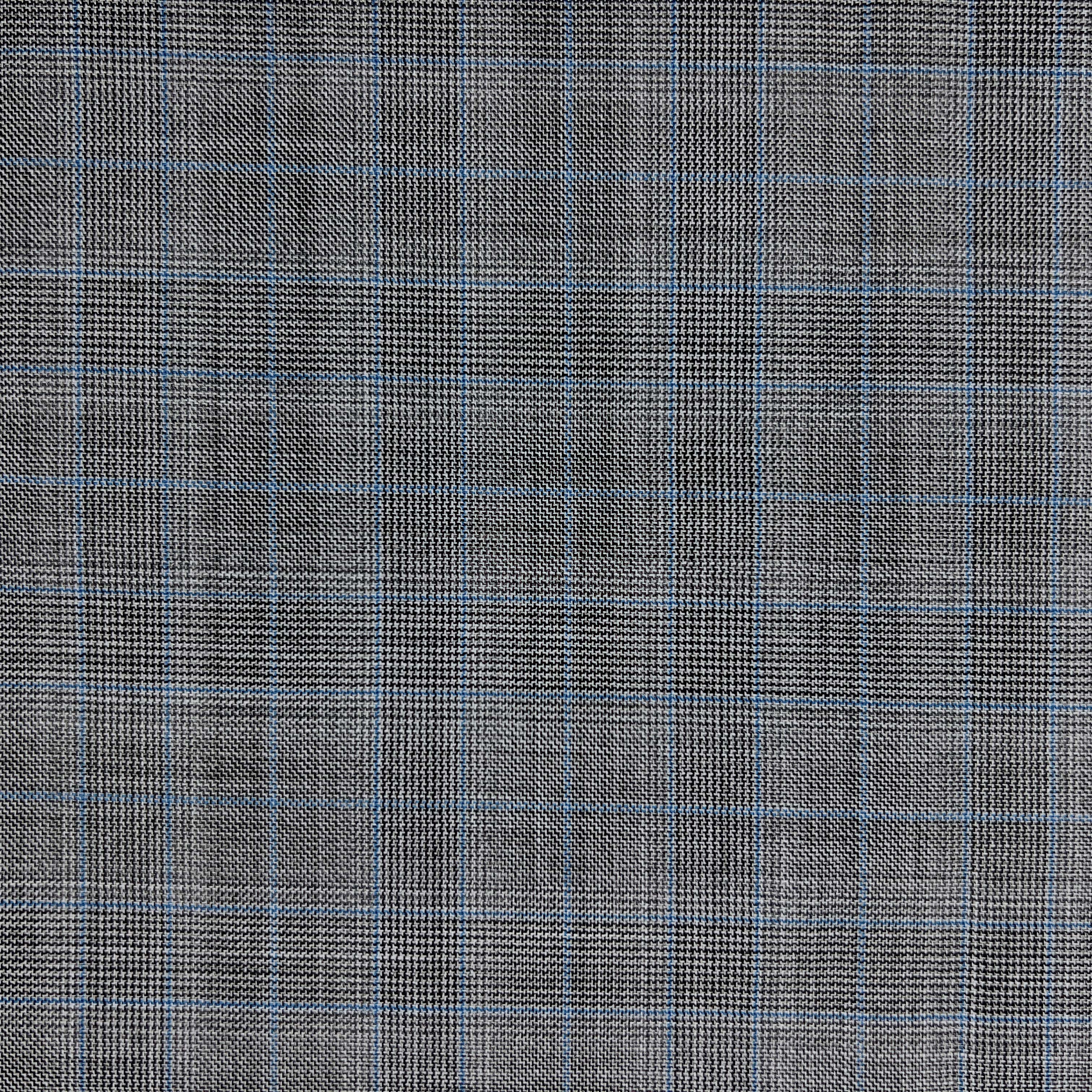 Westwood Hart's Glen Plaid Suit showcasing detailed stitching.