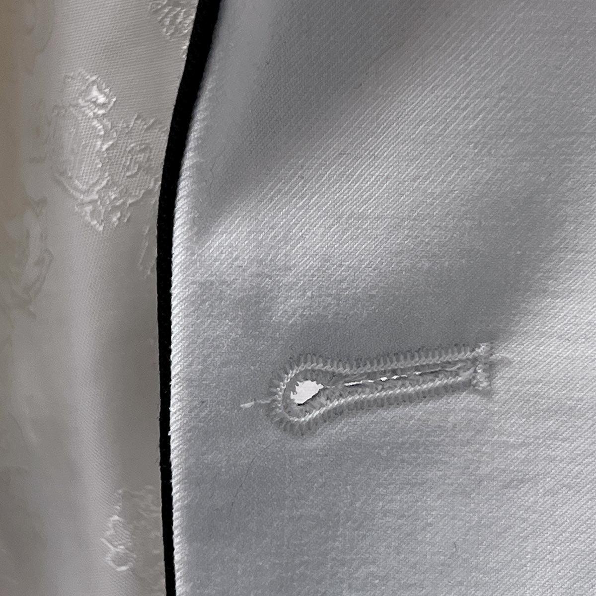 Westwood Hart formal dress for men, crafted from 100% Australian Merino wool and accented with black grosgrain.