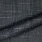 Westwood Hart Online Custom Hand Tailor Suits Sportcoats Trousers Waistcoats Overcoats Charcoal Grey Grid Check