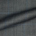 Westwood Hart Online Custom Hand Tailor Suits Sportcoats Trousers Waistcoats Overcoats Dark Grey With Fine Blue Plaid