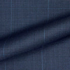Westwood Hart Online Custom Hand Tailor Suits Sportcoats Trousers Waistcoats Overcoats Medium Blue Nailhead With Self Blue Windowpane