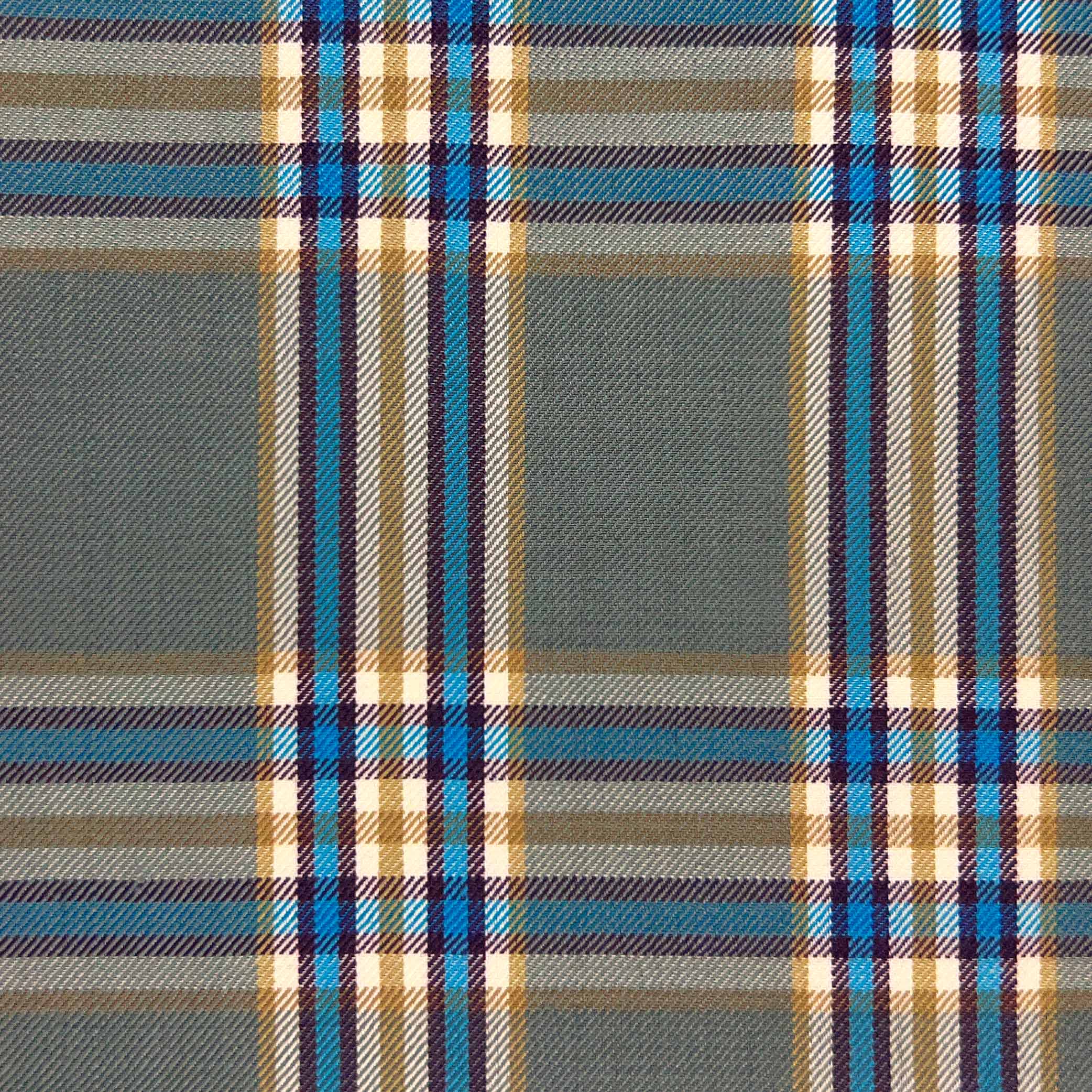 Westwood Hart Online Custom Hand Tailor Suits Sportcoats Trousers Waistcoats Overcoats Heather Grey Purple Blue Plaid Windowpane Design