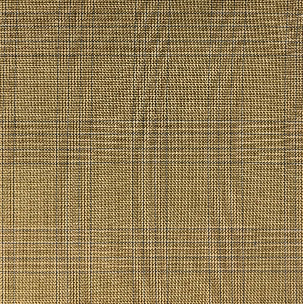 Westwood Hart Online Custom Hand Tailor Suits Sportcoats Trousers Waistcoats Overcoats Khaki With Blue Plaid