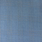 Westwood Hart Online Custom Hand Tailor Suits Sportcoats Trousers Waistcoats Overcoats Baby Blue With Brown Plaid