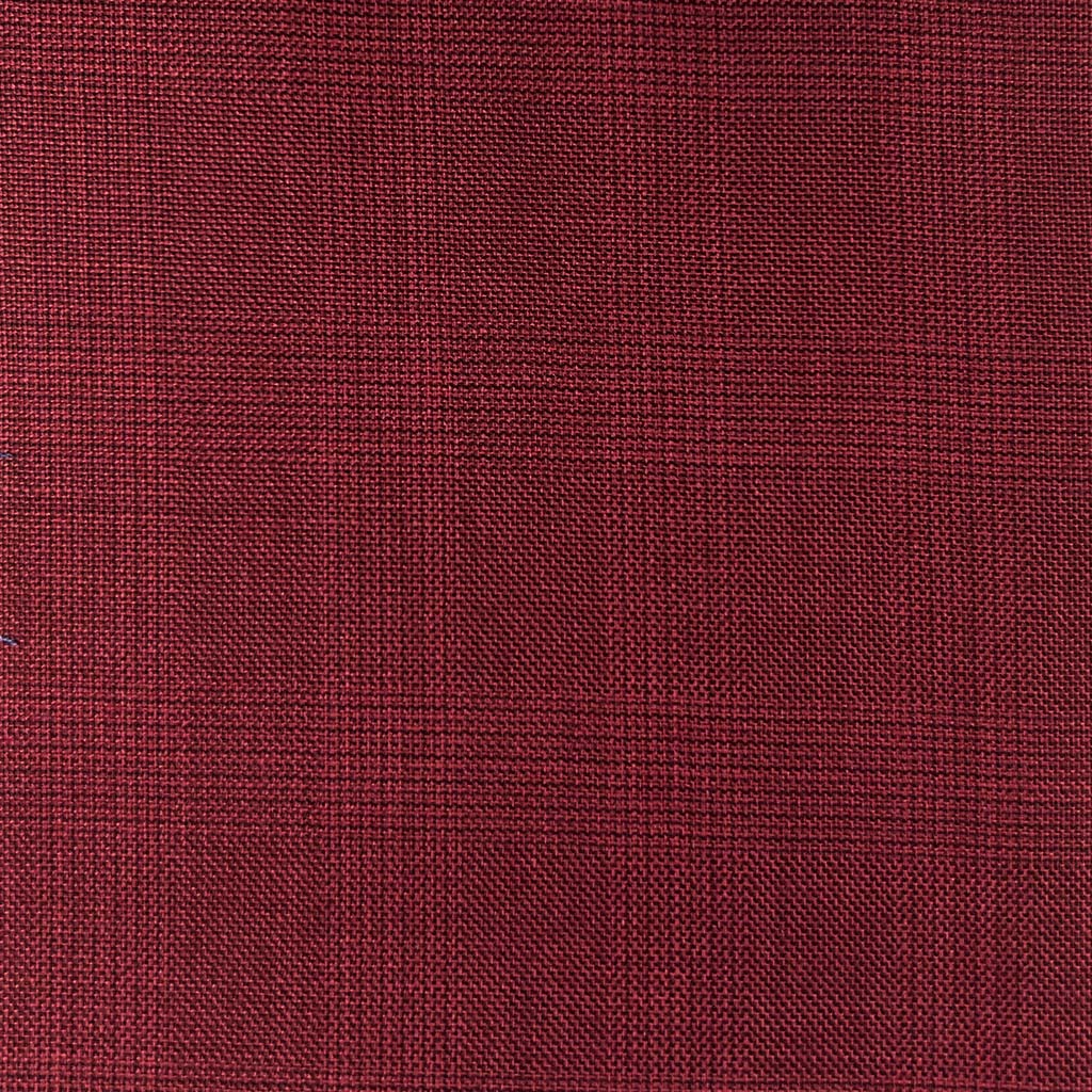 Westwood Hart Online Custom Hand Tailor Suits Sportcoats Trousers Waistcoats Overcoats Cherry Red Self Plaid Design