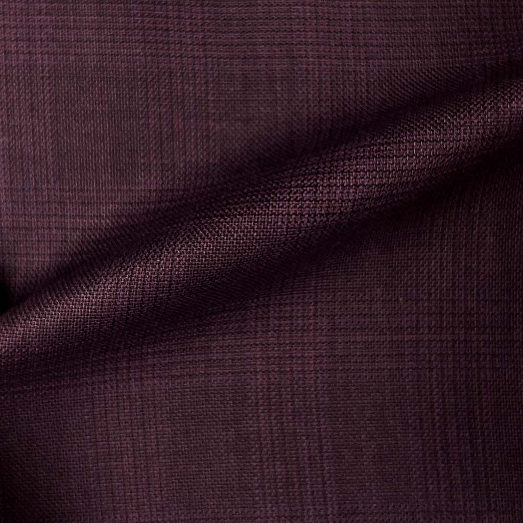 Westwood Hart Online Custom Hand Tailor Suits Sportcoats Trousers Waistcoats Overcoats Plum Self Plaid Design