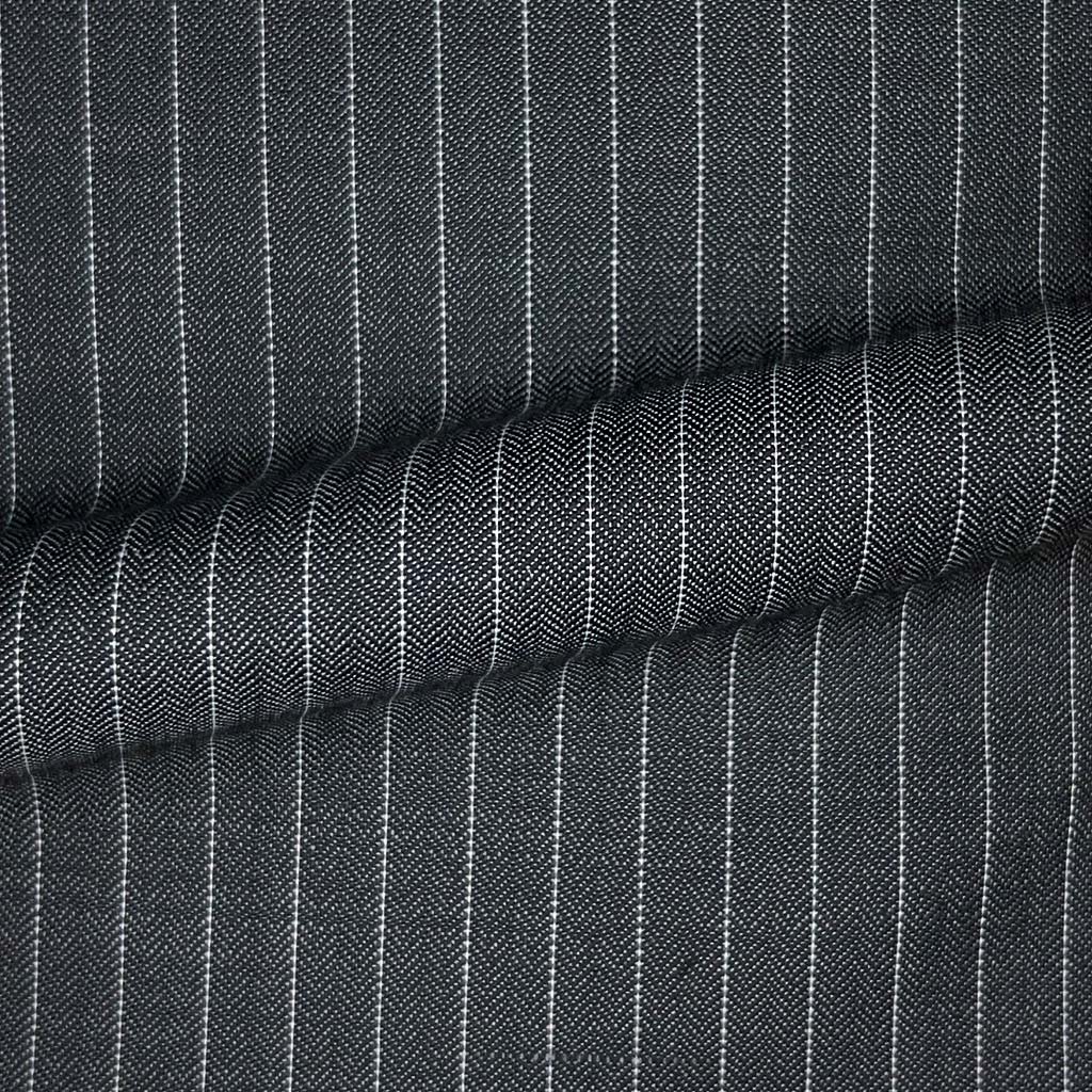 Westwood Hart Online Custom Hand Tailor Suits Sportcoats Trousers Waistcoats Overcoats Steel Grey Pinstripes