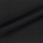 Westwood Hart Online Custom Hand Tailor Suits Sportcoats Trousers Waistcoats Overcoats Black Narrow Self Stripes Design