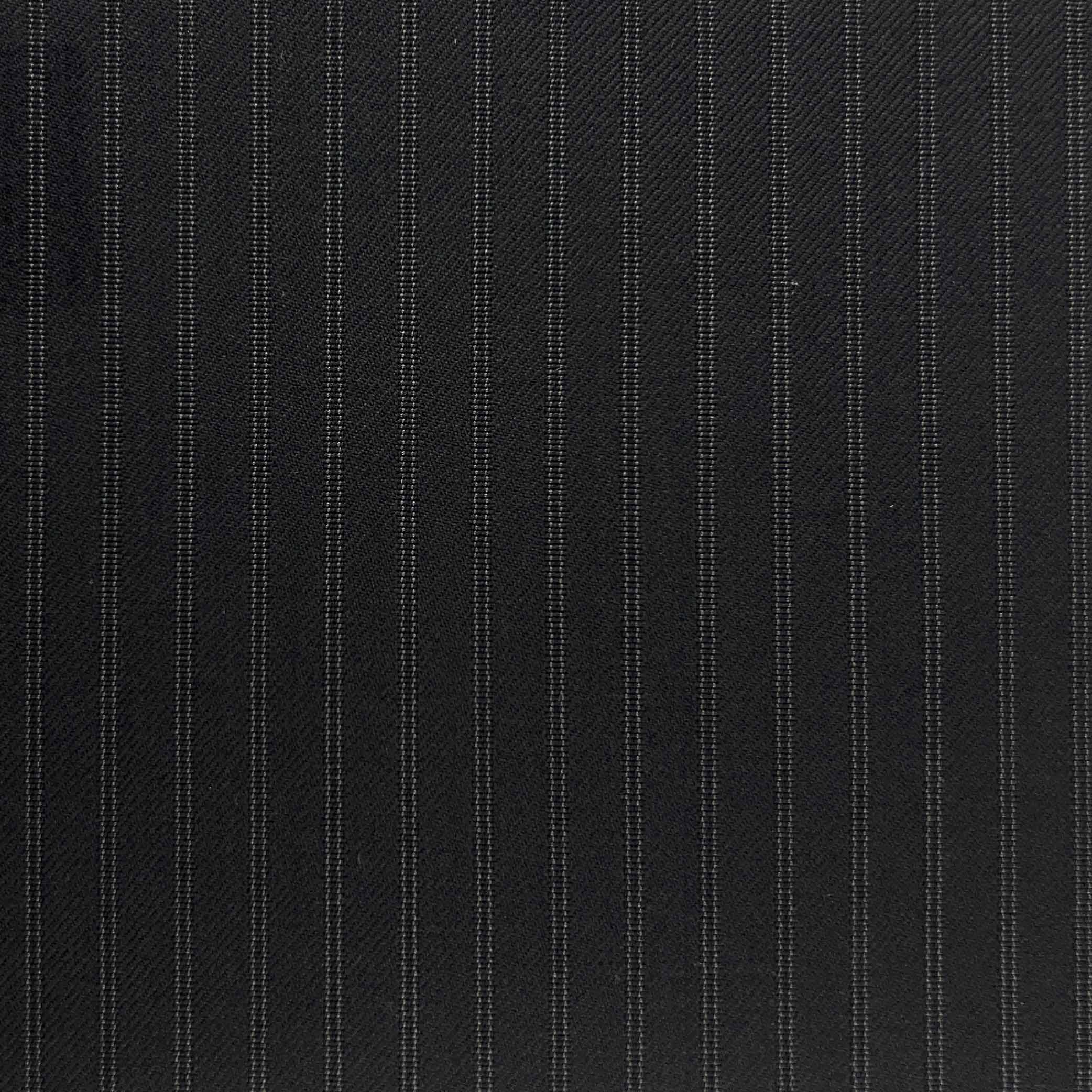 Westwood Hart Online Custom Hand Tailor Suits Sportcoats Trousers Waistcoats Overcoats Black Double Pinstripes Design