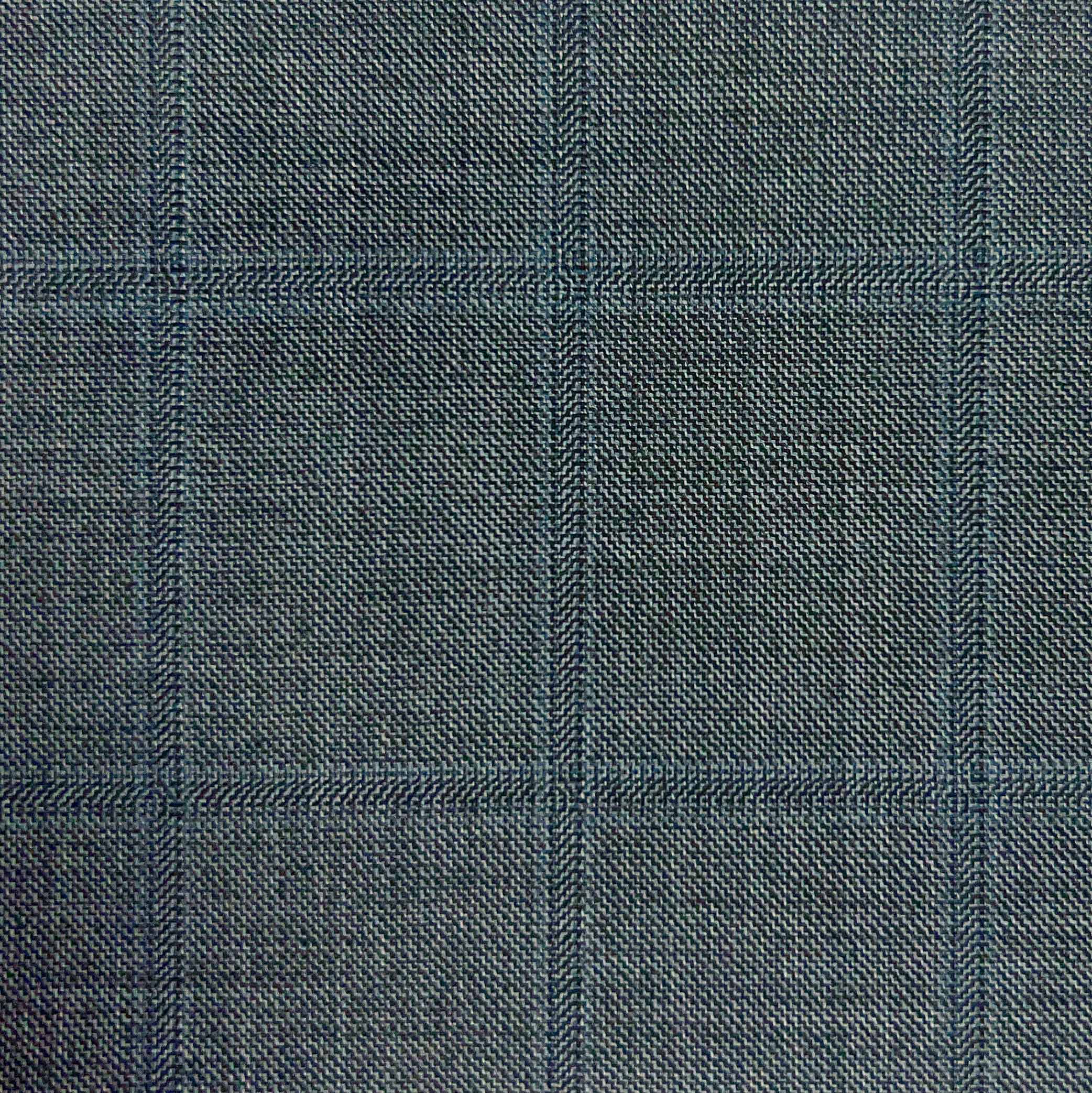 Westwood Hart Online Custom Hand Tailor Suits Sportcoats Trousers Waistcoats Overcoats Dark Grey Windowpane Design