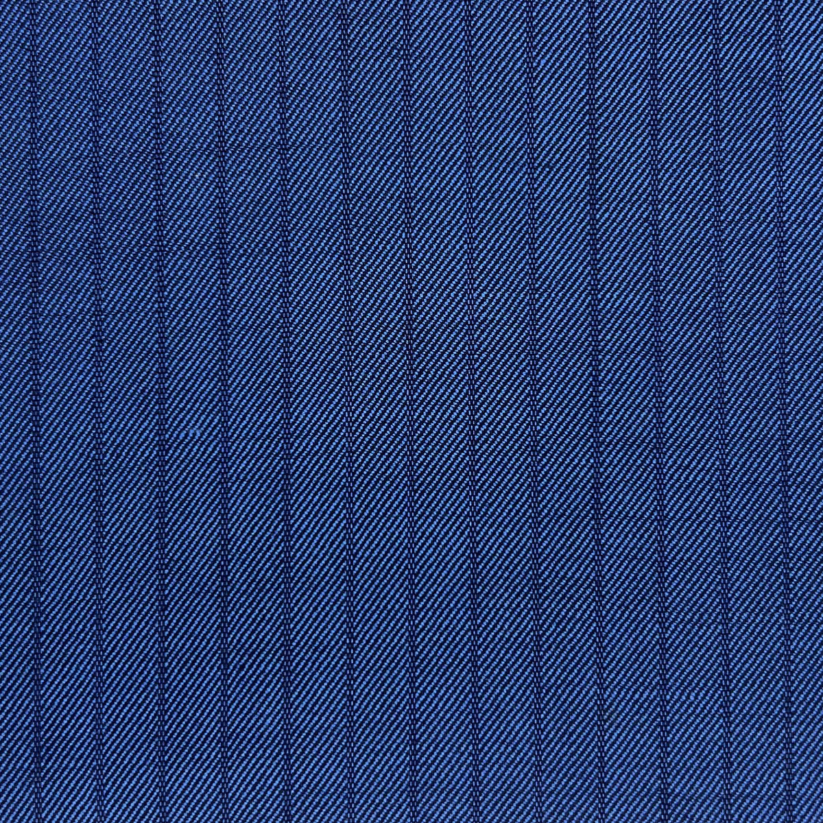 Steel Blue Self Stripes Custom Hand Tailored Design Online