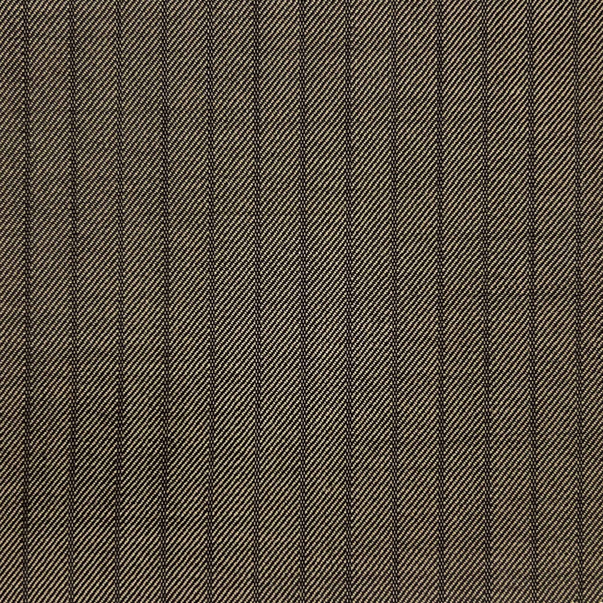 Westwood Hart Online Custom Hand Tailor Suits Sportcoats Trousers Waistcoats Overcoats Hazelnut Brown Self Stripes Design