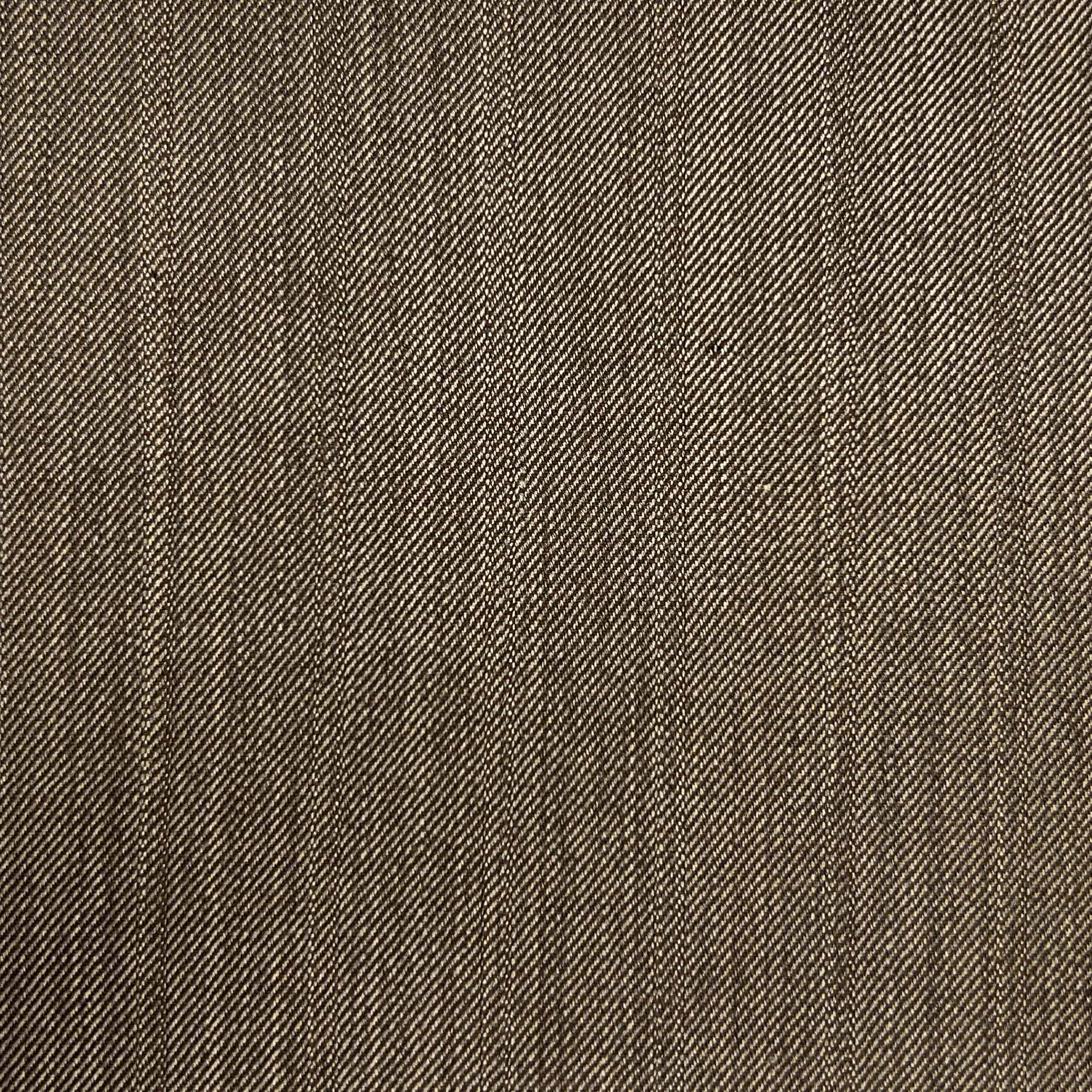 Westwood Hart Online Custom Hand Tailor Suits Sportcoats Trousers Waistcoats Overcoats Warm Tan Brown With Fine Self Stripes Design