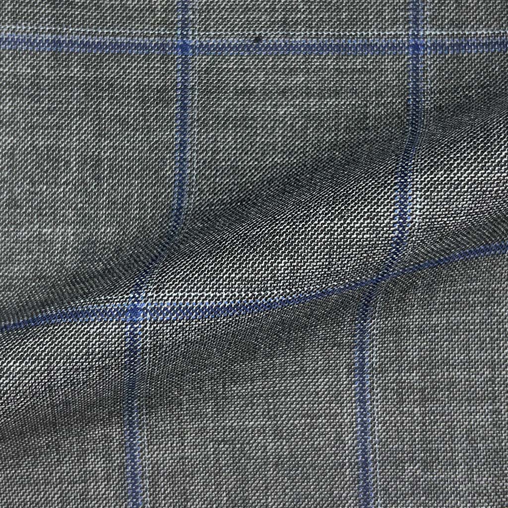 Westwood Hart Online Custom Hand Tailor Suits Sportcoats Trousers Waistcoats Overcoats Made To Measure Formalwear Tuxedo Charcoal Grey Windowpane With Comfort Stretch