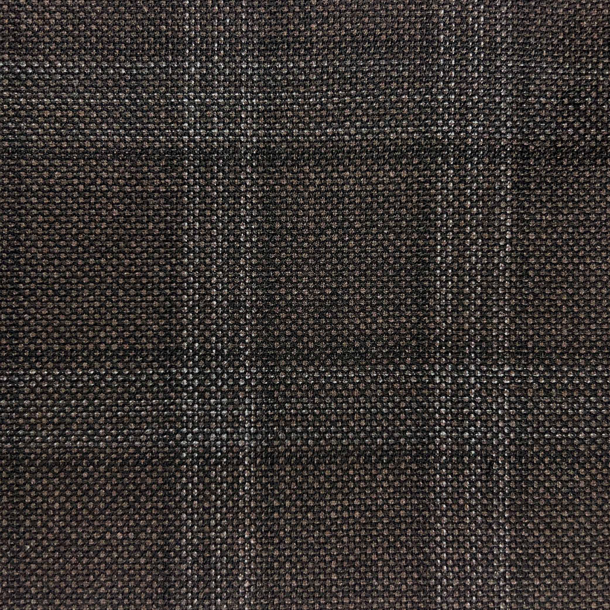 Westwood Hart Online Custom Hand Tailor Suits Sportcoats Trousers Waistcoats Overcoats Made To Measure Formalwear Tuxedo Chocolate Brown Fine Watch Plaid With Comfort Stretch