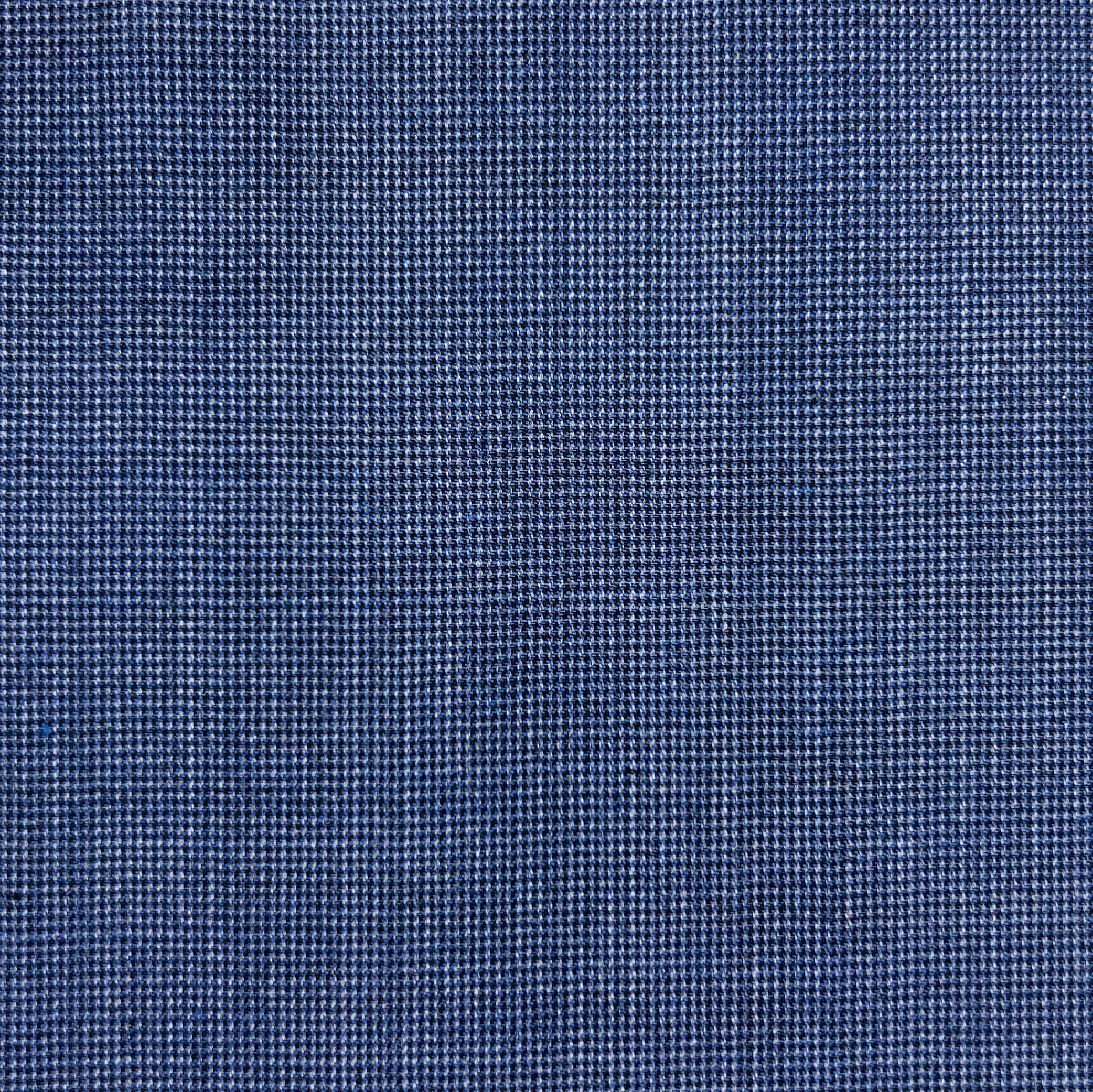 Westwood Hart Online Custom Hand Tailor Suits Sportcoats Trousers Waistcoats Overcoats Made To Measure Formalwear Tuxedo Stone Blue Nailhead With Comfort Stretch