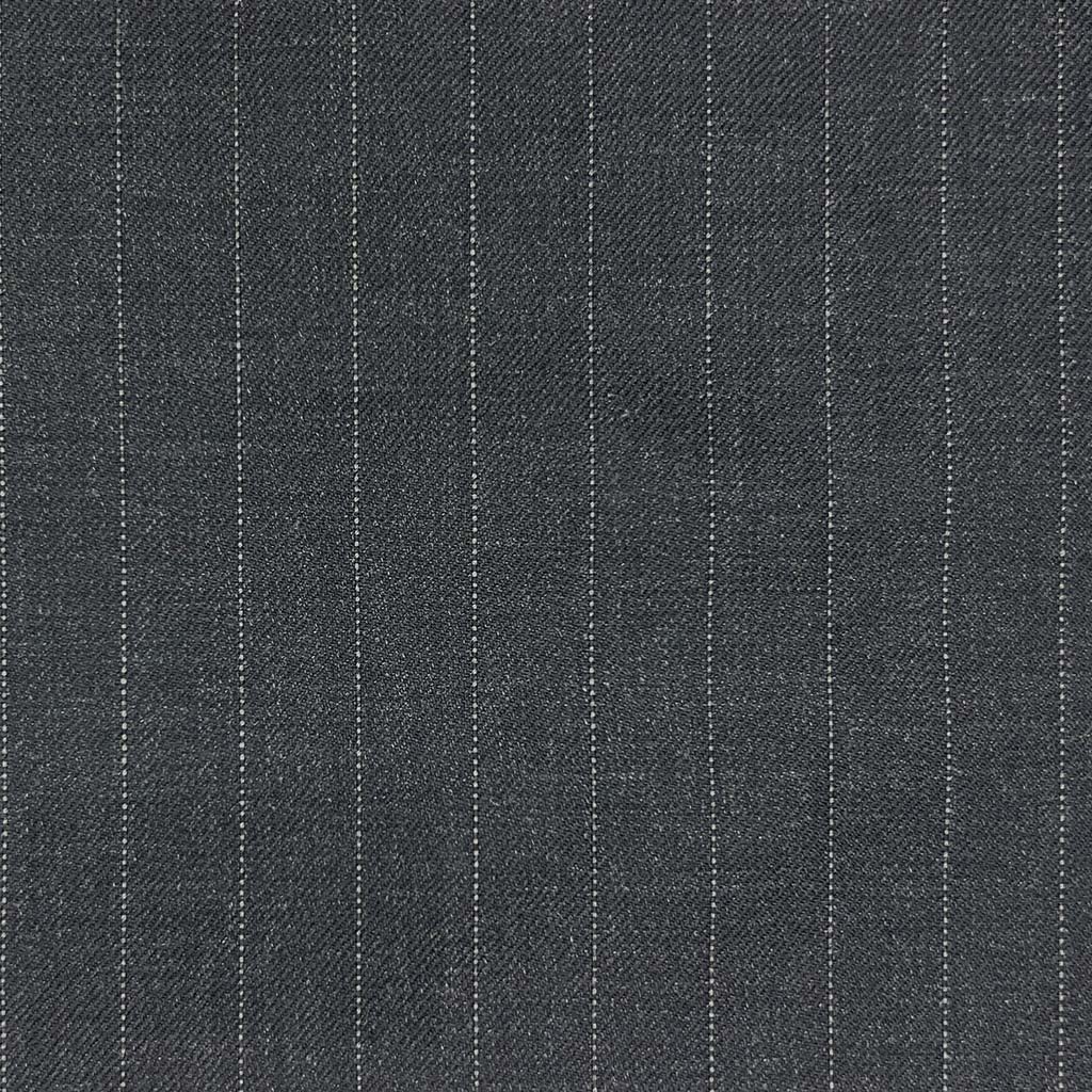 Westwood Hart Online Custom Hand Tailor Suits Sportcoats Trousers Waistcoats Overcoats Made To Measure Formalwear Tuxedo Dark Grey Pinstripe With Comfort Stretch