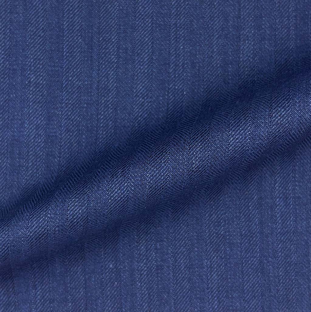 Westwood Hart Online Custom Hand Tailor Suits Sportcoats Trousers Waistcoats Overcoats Made To Measure Formalwear Tuxedo Azure Blue Herringbone With Comfort Stretch