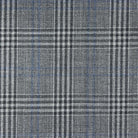 Westwood Hart Online Custom Hand Tailor Suits Sportcoats Trousers Waistcoats Overcoats Made To Measure Formalwear Tuxedo Dark Grey Glen Plaid With Navy Double Windowpane With Comfort Stretch