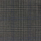 Westwood Hart Online Custom Hand Tailor Suits Sportcoats Trousers Waistcoats Overcoats Made To Measure Formalwear Tuxedo Grey Brown Glen Plaid With Navy Double Windowpane With Comfort Stretch