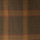 Westwood Hart Online Custom Hand Tailor Suits Sportcoats Trousers Waistcoats Overcoats Golden Brown Houndstooth With Crimson Red Plaid