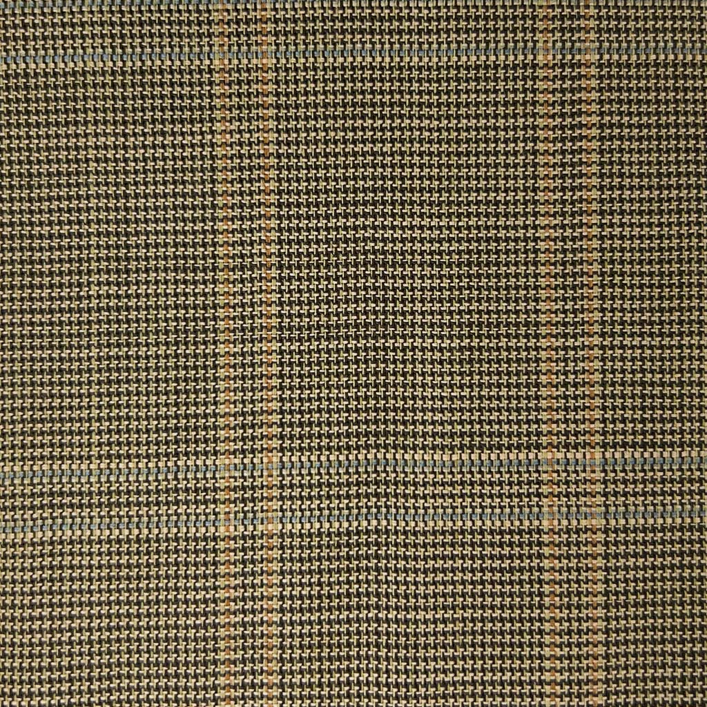 Westwood Hart Online Custom Hand Tailor Suits Sportcoats Trousers Waistcoats Overcoats Tan Houndstooth With Fine Orange Windowpane