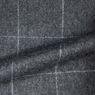Vitale Barberis Canonico WOOL & MOHAIR Westwood Hart Online Custom Hand Tailor Suits Sportcoats Trousers Waistcoats Overcoats Made To Measure Formalwear Tuxedo Heather Grey Windowpane