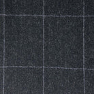 Vitale Barberis Canonico WOOL & MOHAIR Westwood Hart Online Custom Hand Tailor Suits Sportcoats Trousers Waistcoats Overcoats Made To Measure Formalwear Tuxedo Charcoal Grey Windowpane