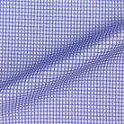 Lavender Mini Grid Checks Giza 45 Egyptian Cotton Dress Shirt Cloth
