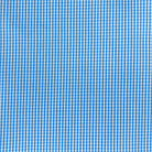 Medium Blue Micro Grid Check Giza 45 Egyptian Cotton Dress Shirt Cloth