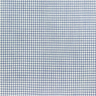 Navy Blue Fine Mini Grid Check Giza 45 Egyptian Cotton Dress Shirt Cloth