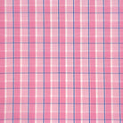Pink w/ Navy Blue Giza 45 Egyptian Cotton Dress Shirt Cloth