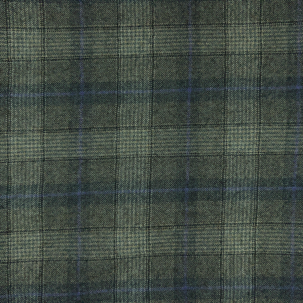 Westwood Hart Online Custom Hand Tailor Suits Sportcoats Trousers Waistcoats Overcoats Pewter Grey With Blue Windowpane