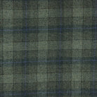 Westwood Hart Online Custom Hand Tailor Suits Sportcoats Trousers Waistcoats Overcoats Pewter Grey With Blue Windowpane