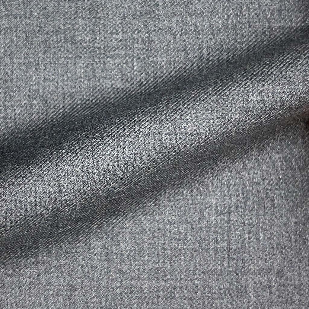 Loro Piana Four Seasons Super 130's Wool Westwood Hart Online Custom Hand Tailor Suits Sportcoats Trousers Waistcoats Overcoats Made To Measure Formalwear Tuxedo Medium Grey Plain Weave