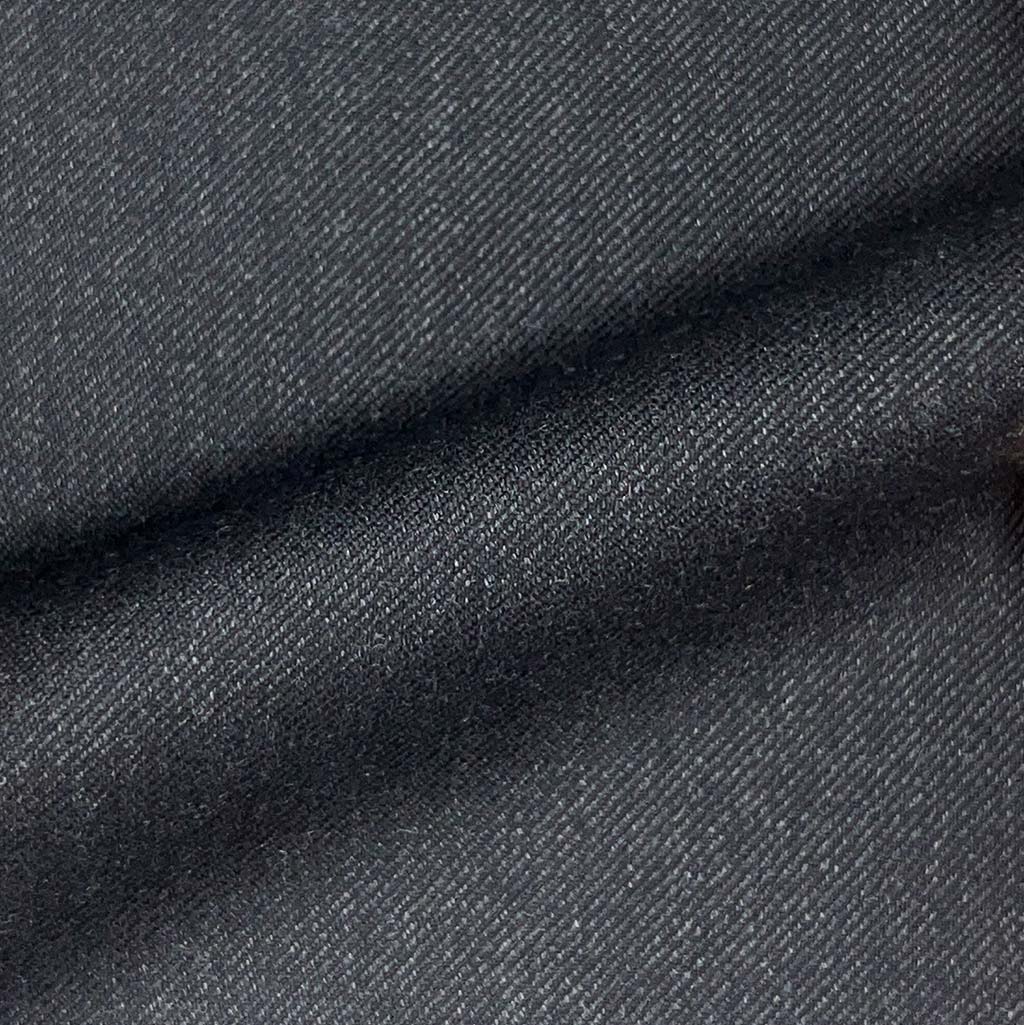 Loro Piana Four Seasons Super 130's Wool Westwood Hart Online Custom Hand Tailor Suits Sportcoats Trousers Waistcoats Overcoats Made To Measure Formalwear Tuxedo Charcoal Grey Plain Weave