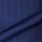 Westwood Hart Online Custom Hand Tailor Suits Sportcoats Trousers Waistcoats Overcoats Dark Blue Multi Stripes