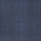 Loro Piana Four Seasons Super 130's Wool Westwood Hart Online Custom Hand Tailor Suits Sportcoats Trousers Waistcoats Overcoats Made To Measure Formalwear Tuxedo Navy Windowpane