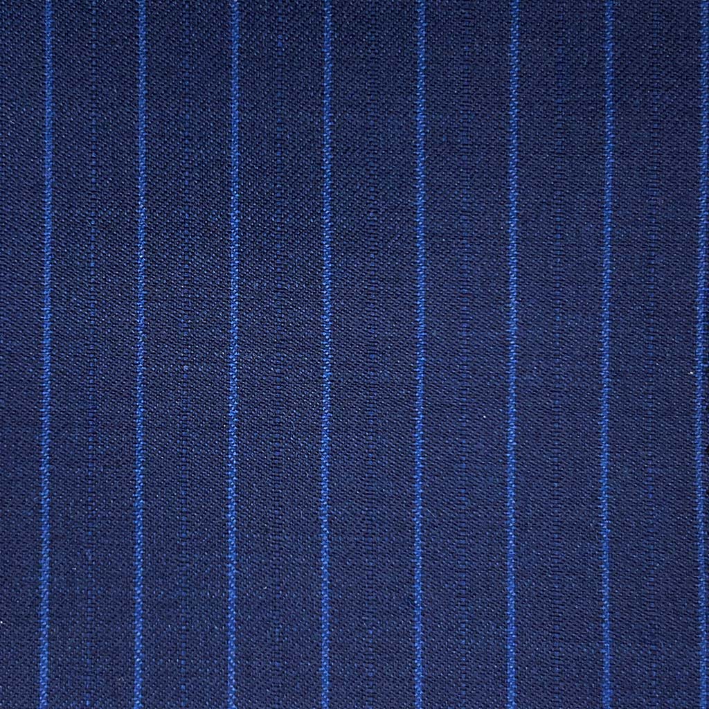 Westwood Hart Online Custom Hand Tailor Suits Sportcoats Trousers Waistcoats Overcoats Navy Self Stripes